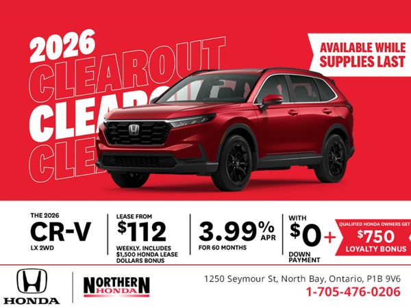 Get the 2026 Honda CR-V!