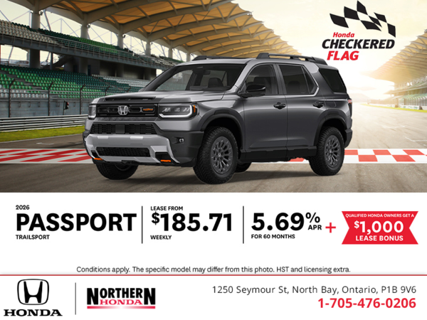 Get the 2026 Honda Passport!