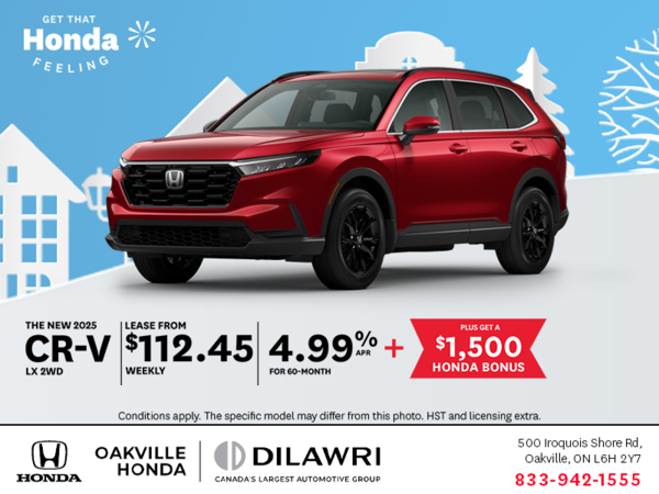 Get the 2025 Honda CR-V!