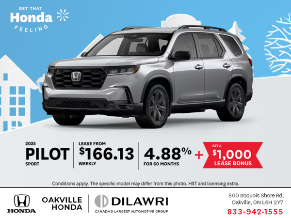 Get the 2025 Honda Pilot