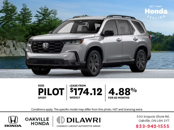 Get the 2025 Honda Pilot