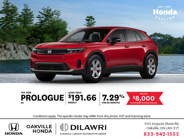 Get the 2025 Honda Prologue!