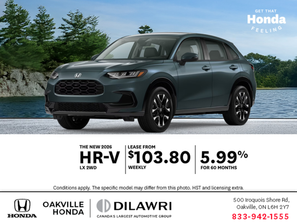 Get the 2026 Honda HR-V