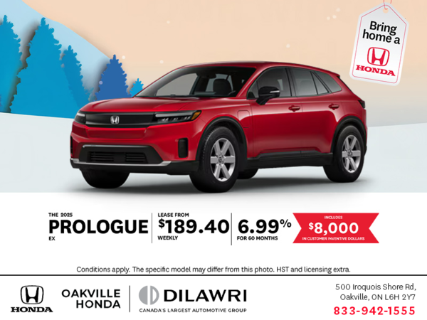 Get the 2025 Honda Prologue!