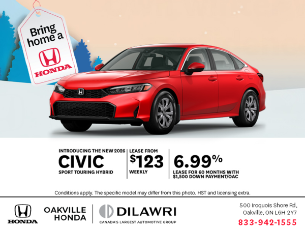 Get the 2026 Honda Civic Hybrid!