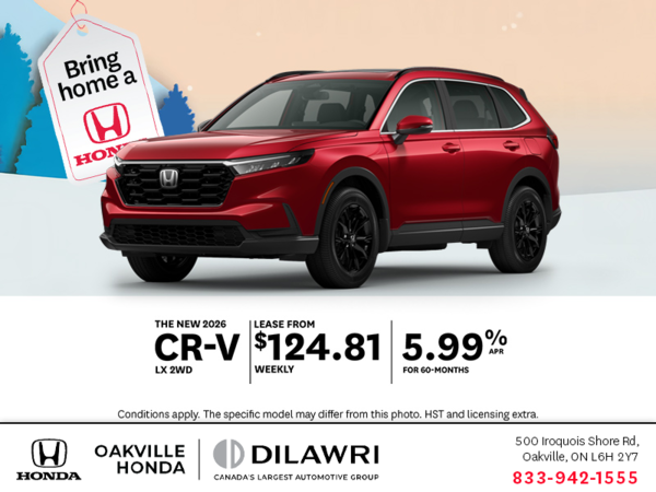 Get the 2026 Honda CR-V!