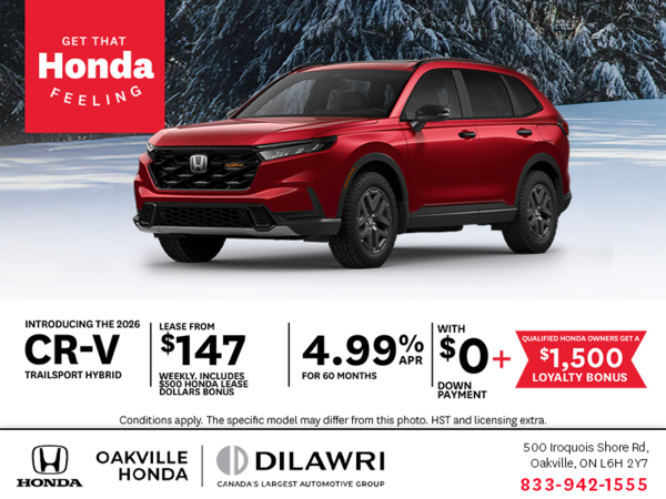 Get the 2026 Honda CR-V hybrid!
