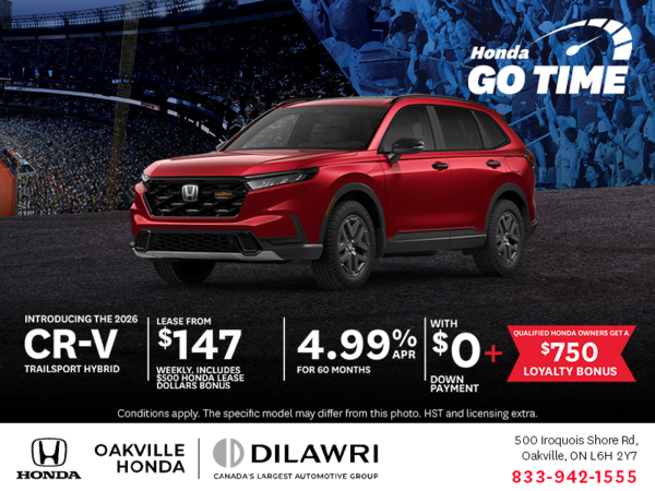 Get the 2026 Honda CR-V hybrid!