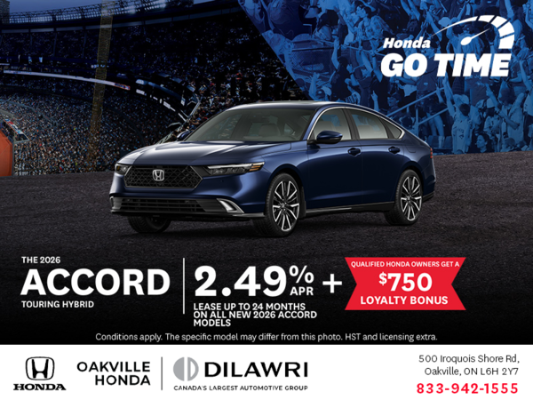 Get the 2026 Honda Accord!
