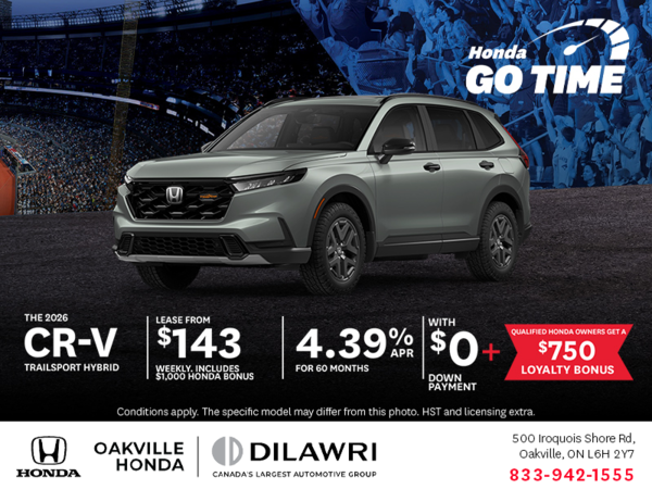 Get the 2026 Honda CR-V hybrid!