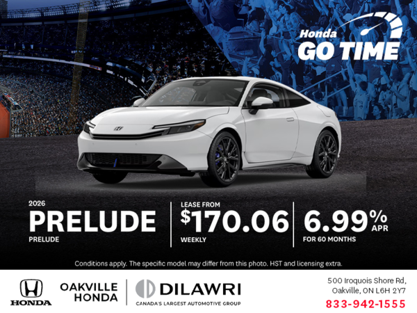 Get the 2026 Honda Prelude!