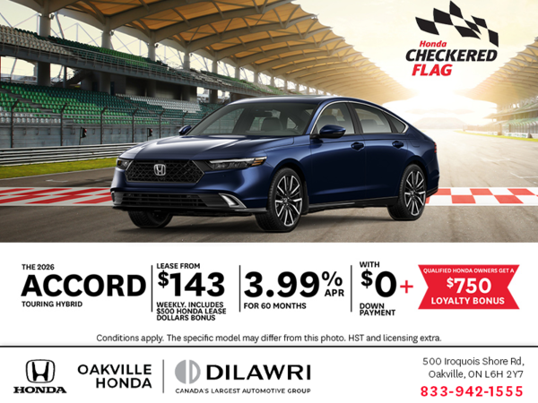 Get the 2026 Honda Accord!