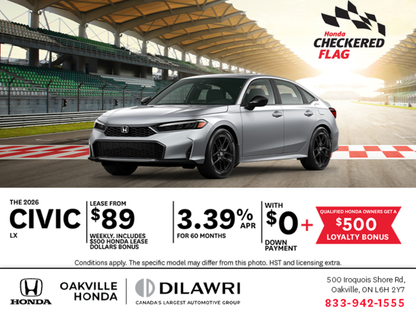 Get the 2026 Honda Civic!