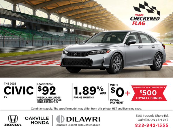 Get the 2026 Honda Civic!