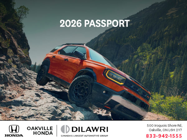Get the 2026 Honda Passport!