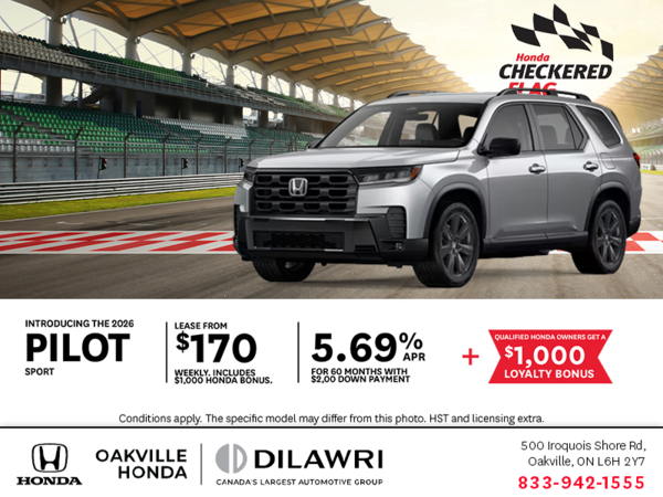 Get the 2026 Honda Pilot