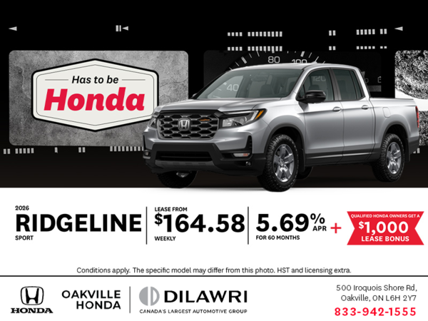 2026 Honda Ridgeline
