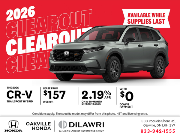 Get the 2026 Honda CR-V hybrid!