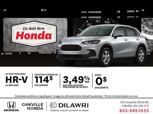 Get the 2027 Honda HR-V