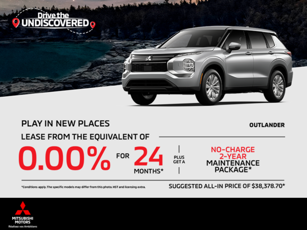 Get the 2025 Mitsubishi Outlander