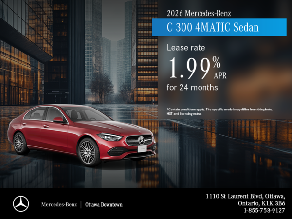 2026 C 300 4Matic Sedan