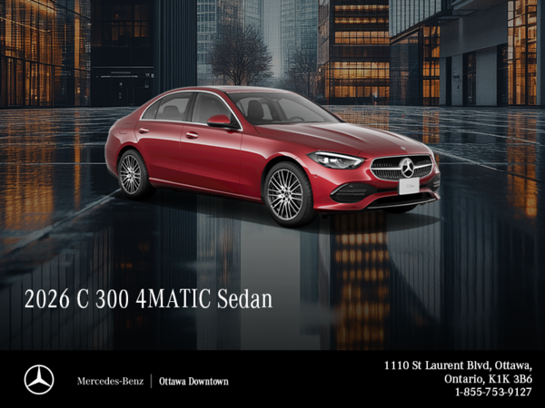 2026 C-Class : 24-Month Lease at 1.99%