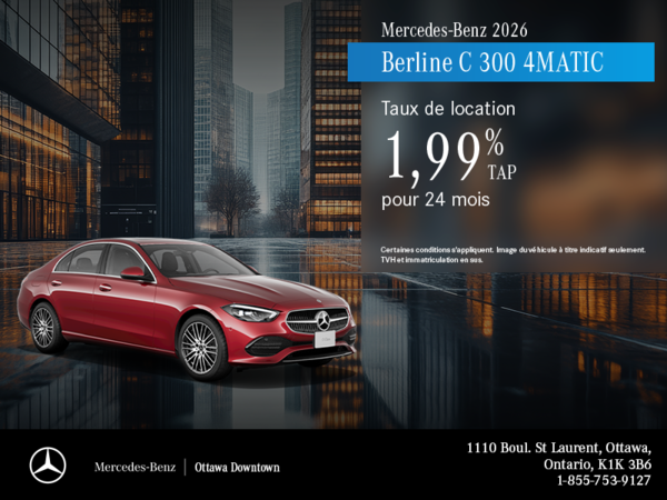 Berline C 300 4Matic 2026