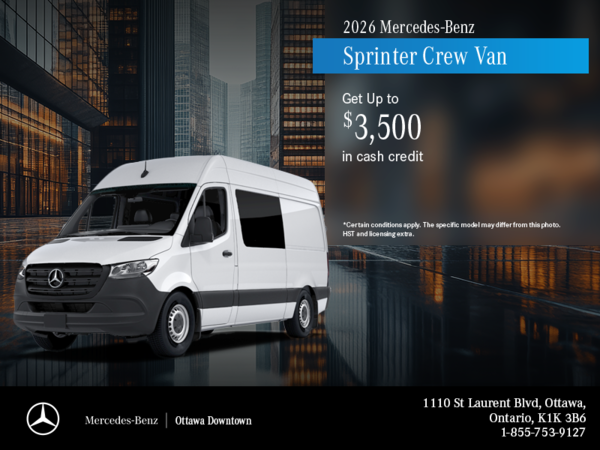 2026 Sprinter Crew Van
