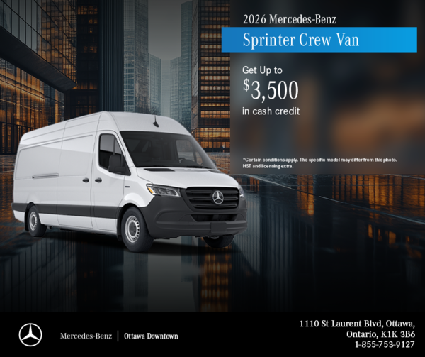 2026 Sprinter Crew Van