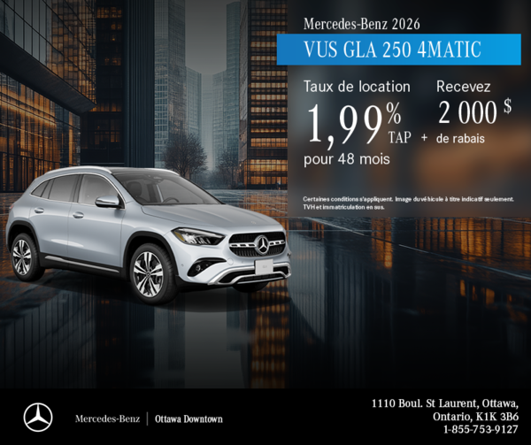 VUS GLA 250 4MATIC 2026