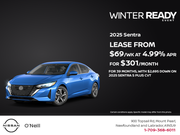 Get the 2025 Nissan Sentra today!