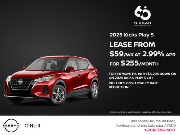 Get the 2025 Nissan Kicks Play Today!