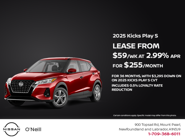 Get the 2025 Nissan Kicks Play Today!