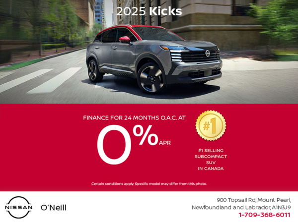 Get the 2025 Nissan Kicks Today!