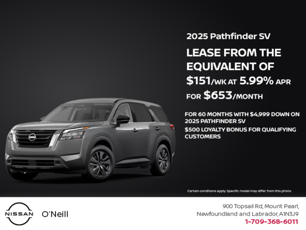 Get the 2025 Nissan Pathfinder Today!
