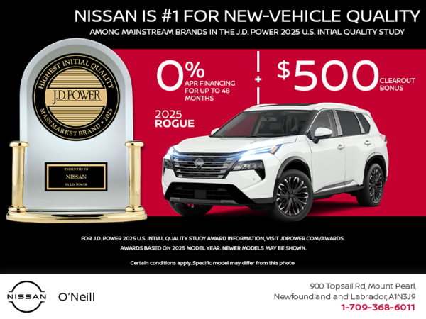 Get the 2025 Nissan Rogue Today!