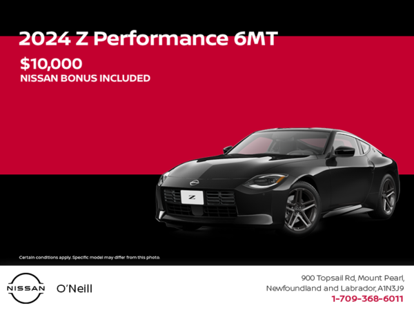 Get the 2024 Nissan Z Today!