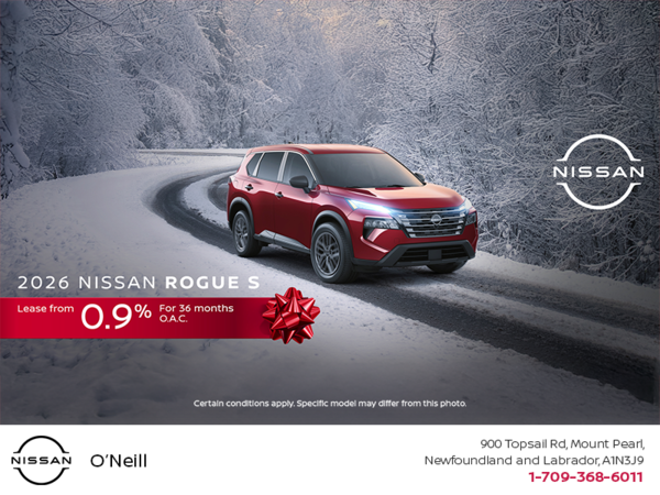 Get the 2026 Nissan Rogue Today!