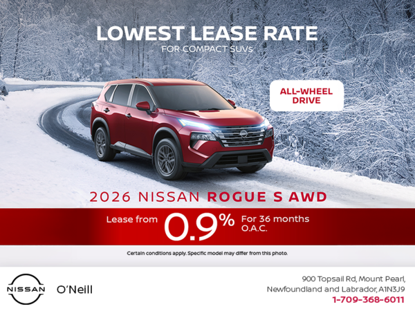 Get the 2026 Nissan Rogue Today!
