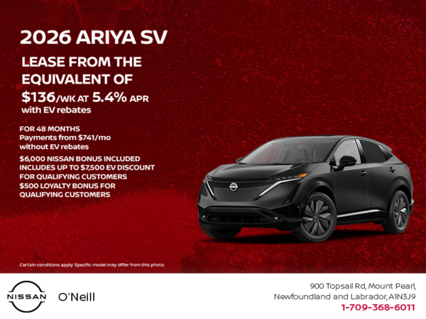 Get the 2026 Ariya Today!