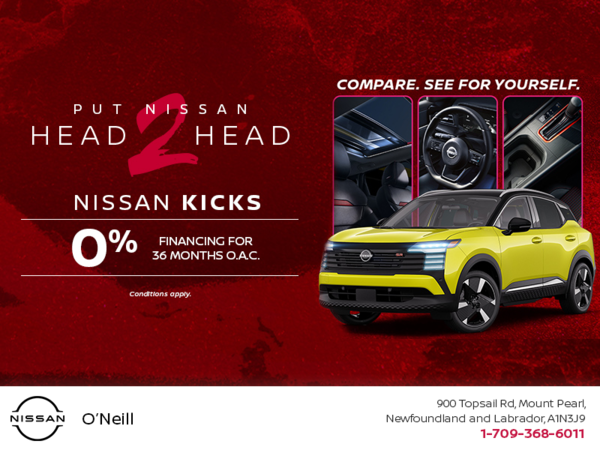 Get the 2026 Nissan Kicks Today!