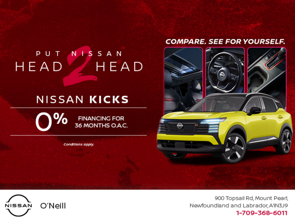 Get the 2026 Nissan Kicks Today!