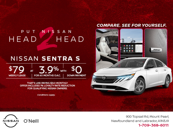 Get the 2026 Nissan Sentra Today!