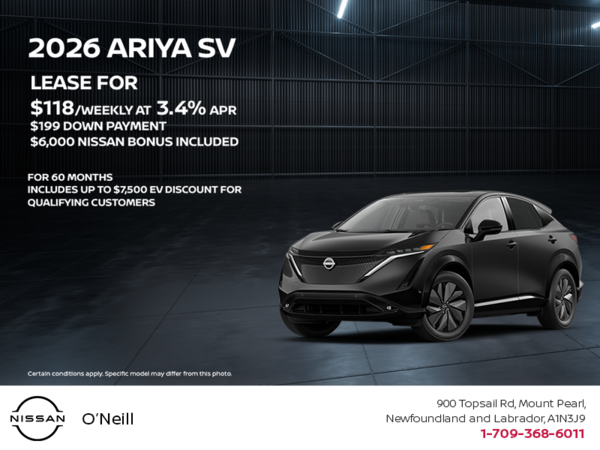 2026 Nissan Ariya