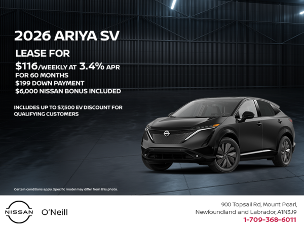 2026 Nissan Ariya