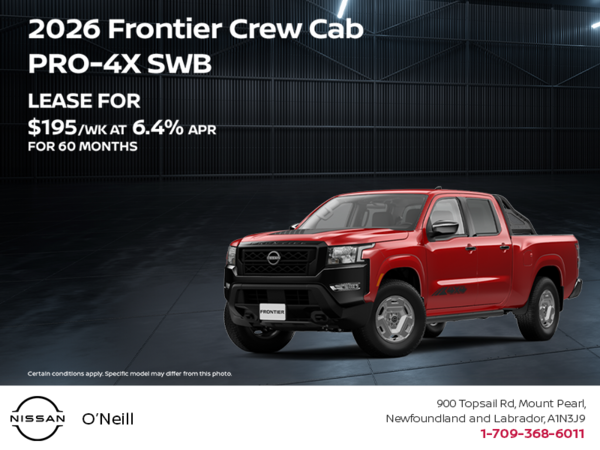 2026 Nissan Frontier