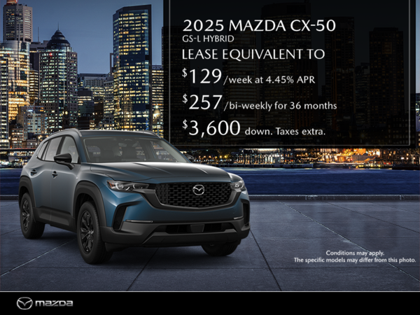 Pacific Mazda - Get the 2025 Mazda CX-50 Hybrid