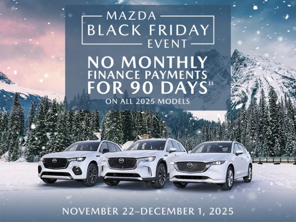 Pacific Mazda - The Mazda Black Friday event