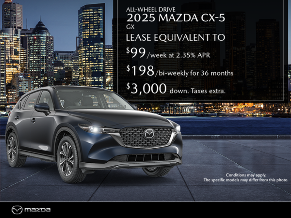 Pacific Mazda - Get the 2025 Mazda CX-5