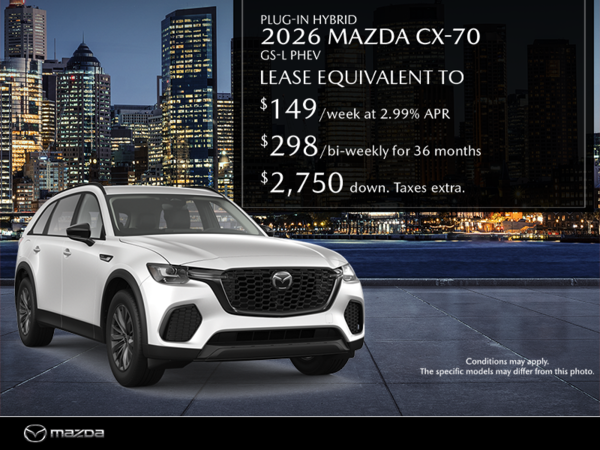 Pacific Mazda - Get the 2026 Mazda CX-70 Plug-In Hybrid